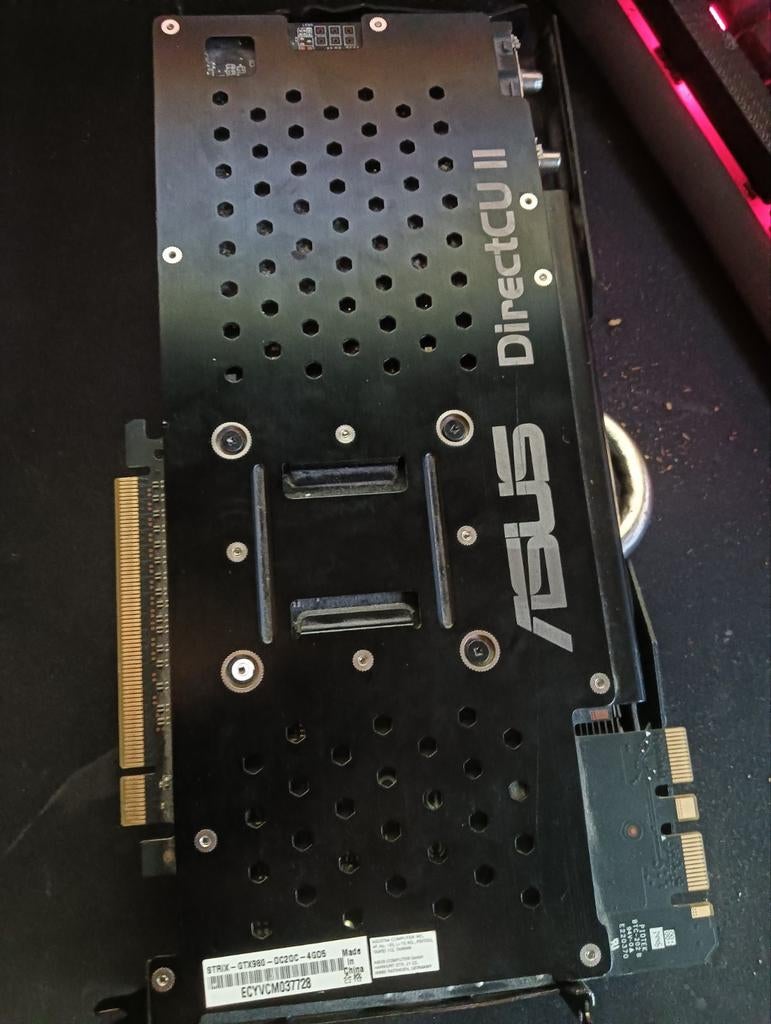 ASUS Strix GTX 980 DirectCU II Grafische Kaart, Computers en Software, Videokaarten, PCI-Express 3, Gebruikt, HDMI, Ophalen of Verzenden