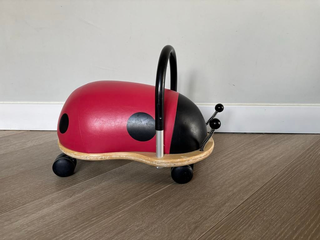 Loopauto Lieveheersbeestje Wheelybug, Ophalen, Gebruikt, Loopvoertuig