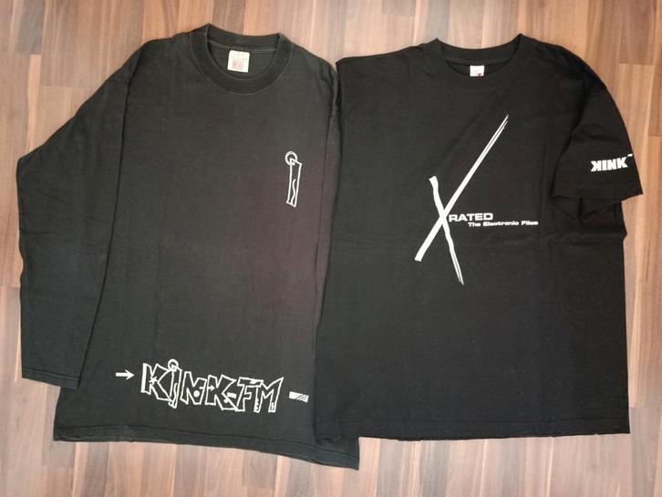 Kink FM vintage 2 shirt bundel, Kleding | Heren, T-shirts, Zwart, Ophalen
