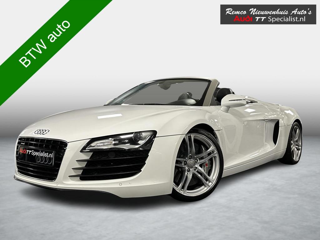 Audi R8 Spyder 4.2 V8 FSI Quattro 420PK Keramische Remmen Ni, Euro 5, Gebruikt, Electronic Stability Program (ESP), Cabriolet