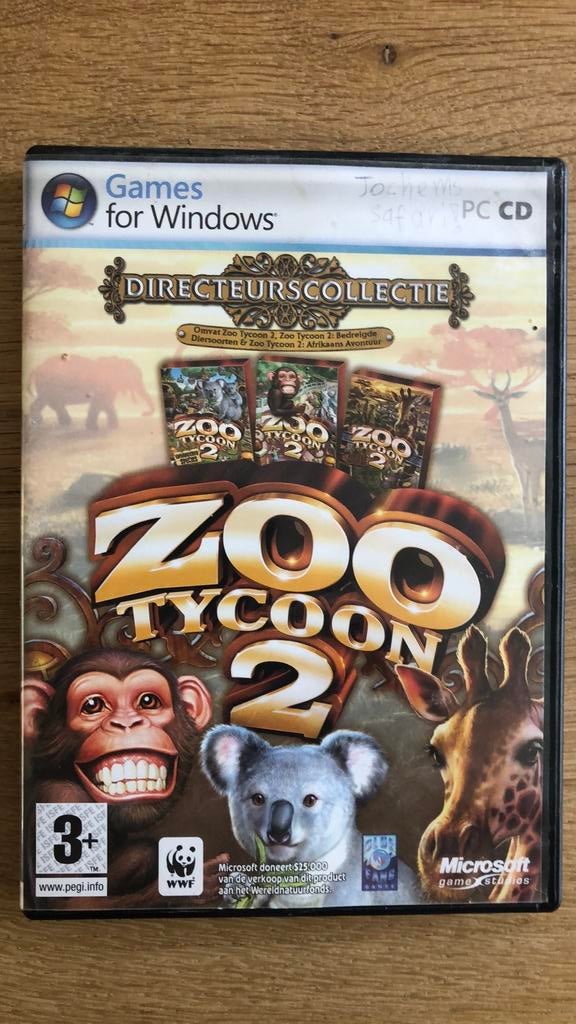 Zoo Tycoon 2, Spelcomputers en Games, Games | Pc, 1 speler, Ophalen of Verzenden, Zo goed als nieuw, Vanaf 3 jaar