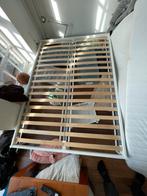 Ikea Vevelstad bed, Ophalen, Gebruikt, Wit, 140 cm
