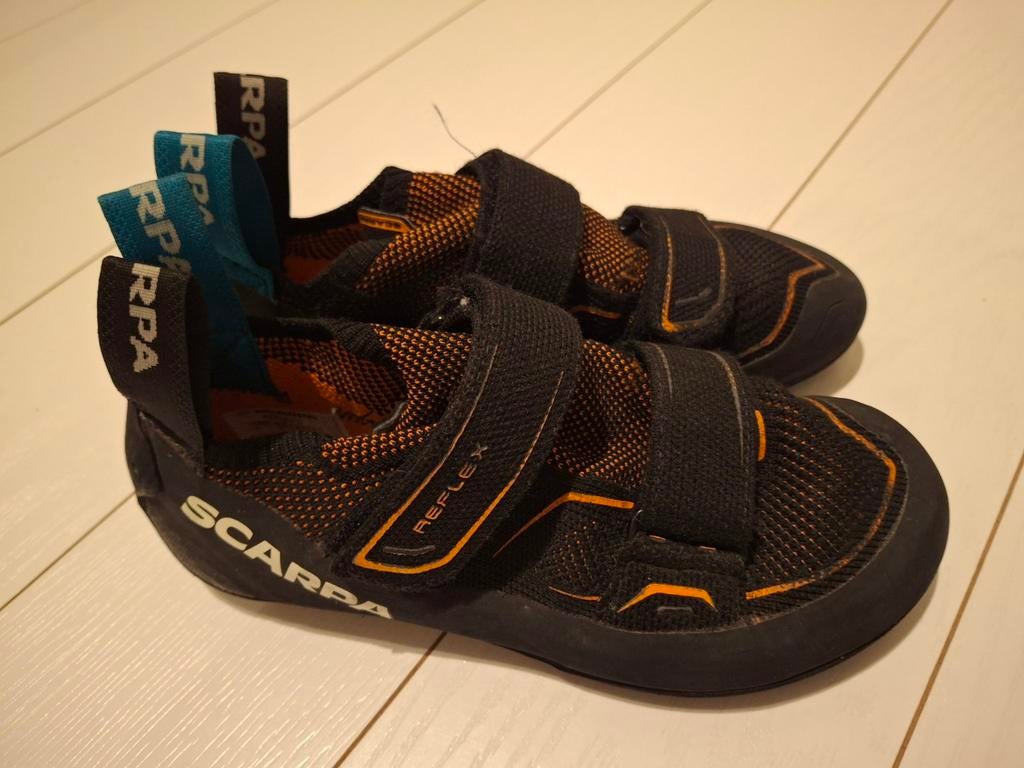 Scarpa klimschoenen / boulderschoenen - Zo goed als nieuw, Sport en Fitness, Klimsport, Ophalen of Verzenden, Zo goed als nieuw
