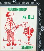 Sticker: Keukengroep 42 BLJ - Seedorf, Ophalen of Verzenden, Zo goed als nieuw, Bedrijf of Vereniging