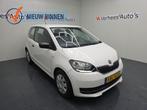 Skoda Citigo 1.0 Grt. Active (bj 2019), Auto's, Voorwielaandrijving, Stof, Gebruikt, Wit