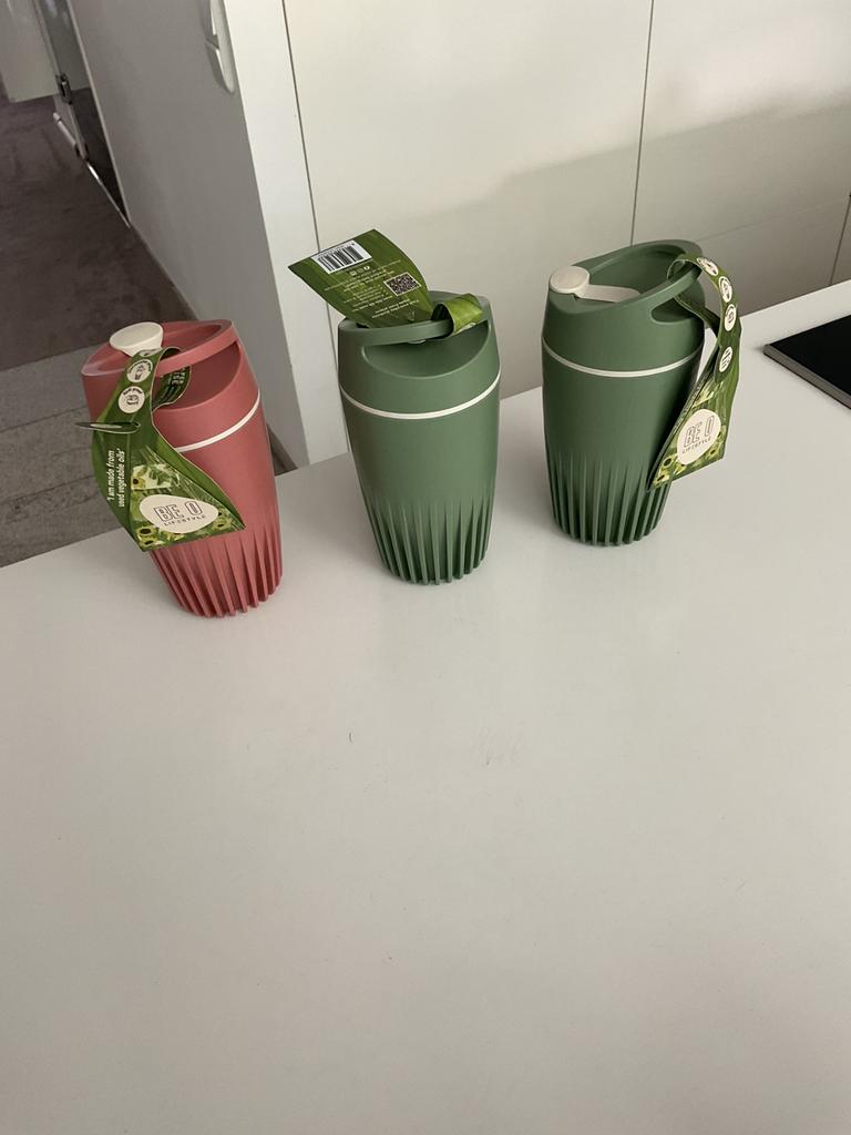 BE O cup koffie bekers nieuw ongebruikt voor koffie thee, Sport en Fitness, Bidons, Ophalen, Nieuw