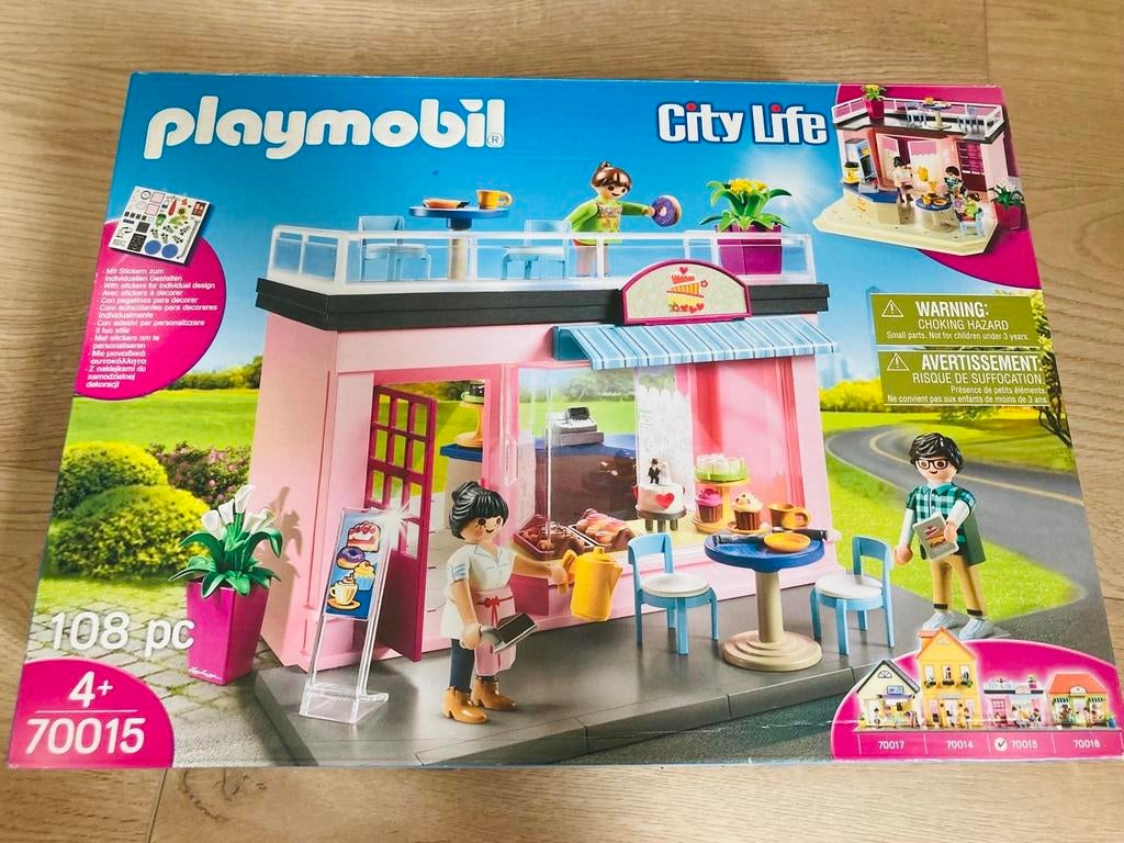 Playmobil City Life 70015 - Patisserie, Kinderen en Baby's, Speelgoed | Playmobil, Ophalen of Verzenden, Zo goed als nieuw, Complete set