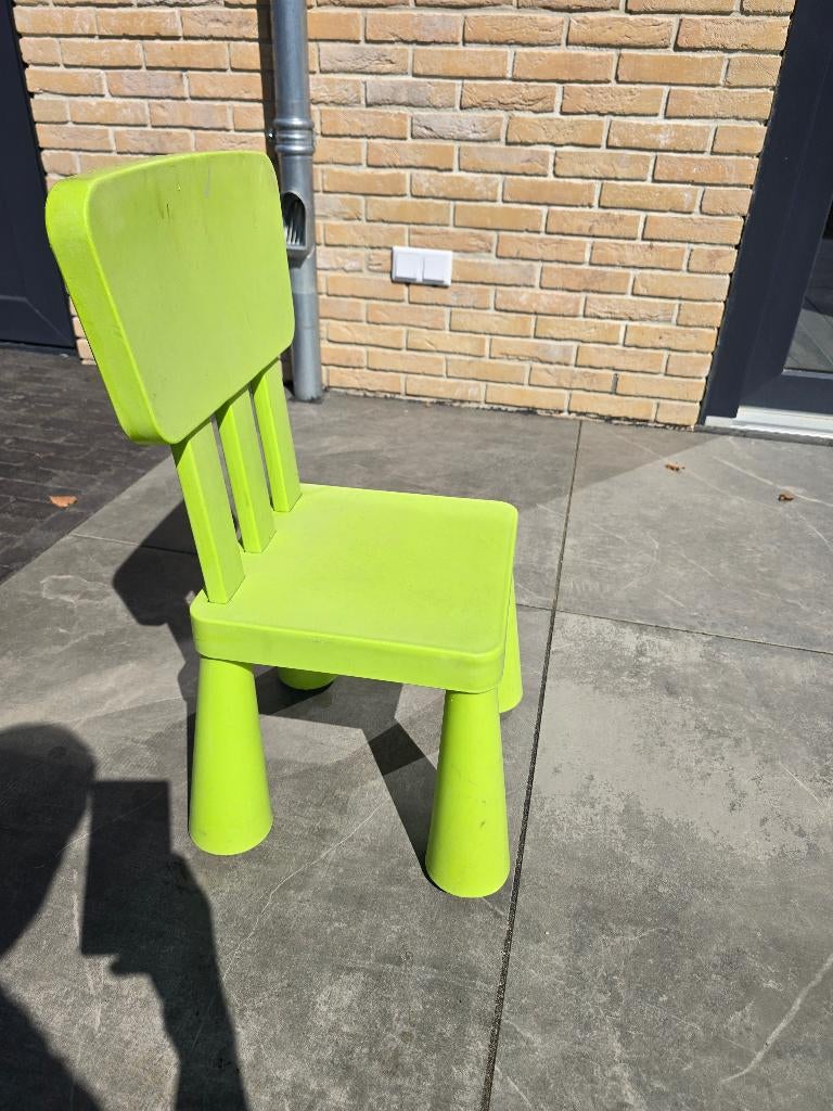 Ikea mammut kinderstoel groen, Ophalen, Gebruikt, Overige typen