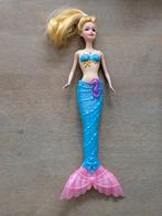 Princess Mermaid barbie geeft licht, Ophalen of Verzenden, Gebruikt, Barbie
