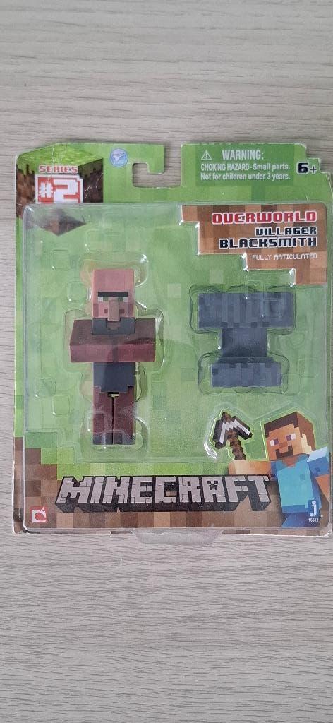 Minecraft actiefiguur Overworld Villager Blacksmith, Verzenden, Zo goed als nieuw