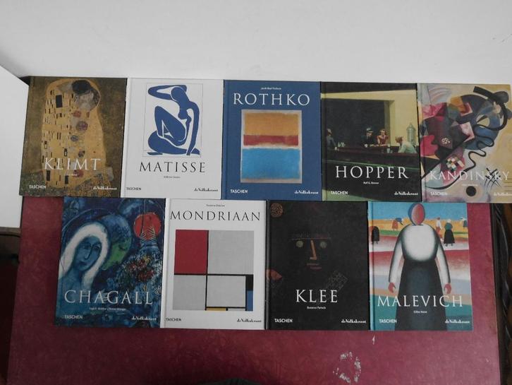 Moderne Meesters Taschen Volkskrant, Boeken, Kunst en Cultuur | Beeldend, Zo goed als nieuw, Ophalen of Verzenden