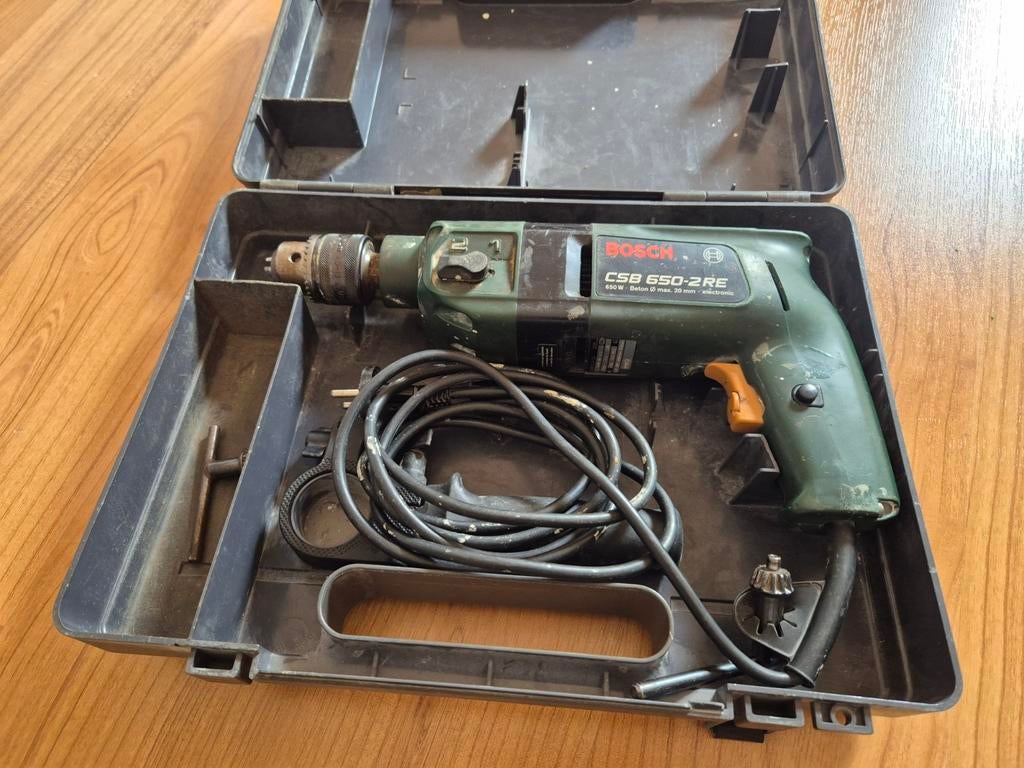 Bosch klop-boormachine CSB 650-2 RE, Ophalen of Verzenden