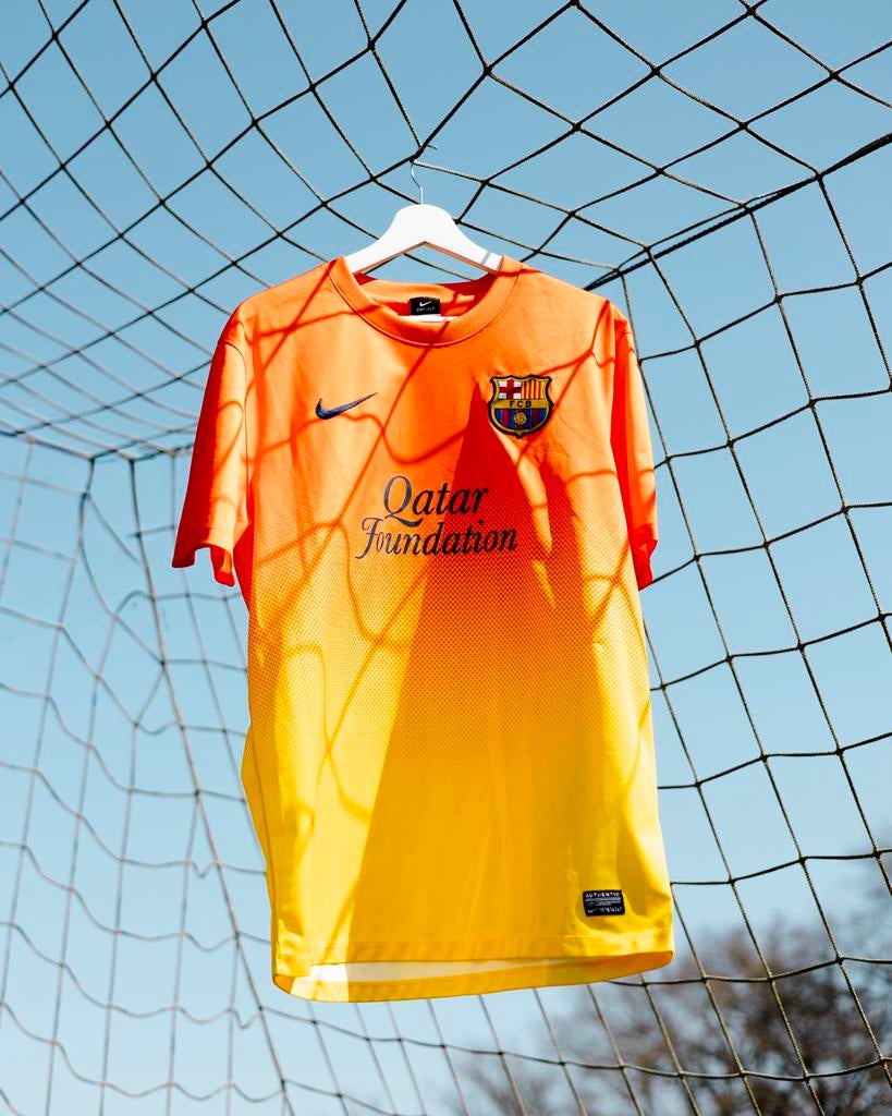 Barcelona uitshirt 2012-13 (M), Maat M, Verzenden, Zo goed als nieuw, Shirt