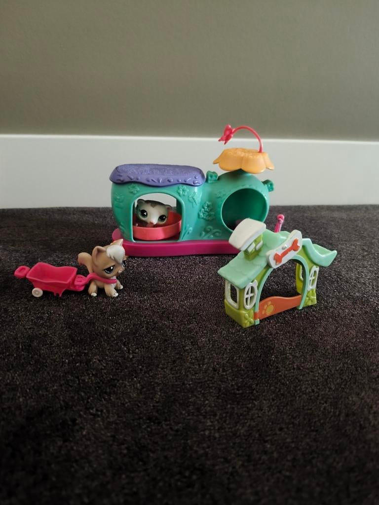 Little Petshop speelset met figuurtjes, Kinderen en Baby's, Speelgoed | Overig, Ophalen of Verzenden, Gebruikt, Jongen of Meisje