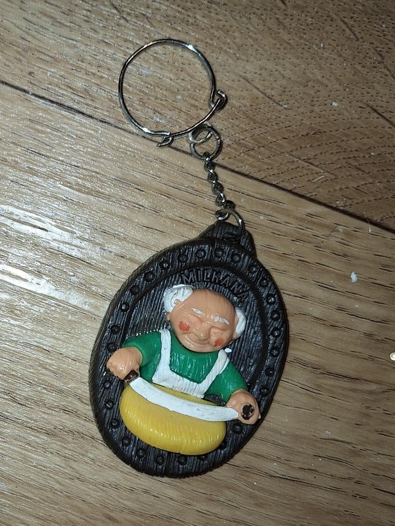 Vintage Milka Sleutelhanger, Ophalen of Verzenden, Gebruikt, Gebruiksvoorwerp