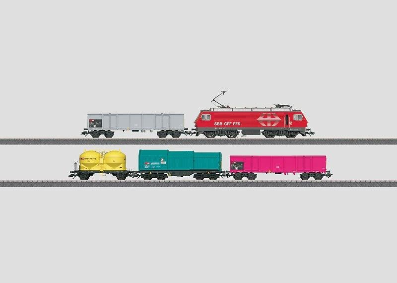 Märklin 29481 – Digitale Startset SBB Cargo – Mfx Sound, Ophalen, Wisselstroom, Treinset, Nieuw