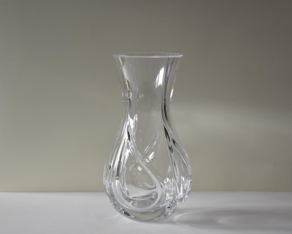 Vintage Peill Crystal vaas kristalglas, Overige kleuren, Ophalen of Verzenden, Minder dan 50 cm, Glas