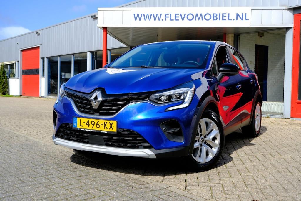 Renault Captur 1.0 TCe 100 Bi-Fuel/LPG-G3 Zen Navi|Cam|Carpl, Auto's, Voorwielaandrijving, Gebruikt, Euro 6, Blauw
