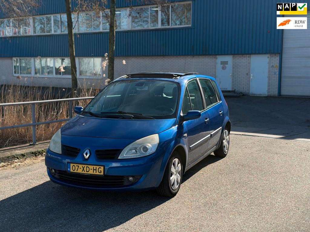 Renault Scénic 1.6-16V Business Line!2007!Clima!, Gebruikt, 1295 kg, 4 cilinders, Blauw