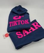 Tiktok joggingpakken met je eigen naam in maat 152, Ophalen of Verzenden, Nieuw, Meisje, Broek