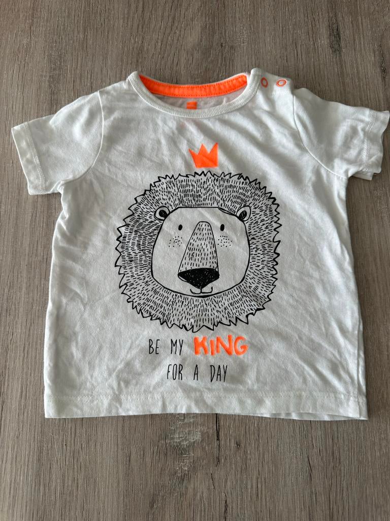 Koningsdag shirt maat 62 - heel netjes, Kinderen en Baby's, Babykleding | Maat 62, Ophalen of Verzenden, Zo goed als nieuw, Jongetje of Meisje
