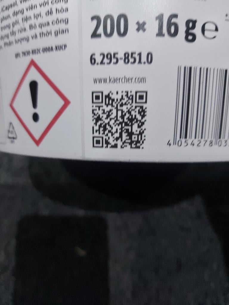 Kärcher CarpetPro Cleaner RM 760 Tabletten (200 stuks), Ophalen of Verzenden, Nieuw, Overige typen