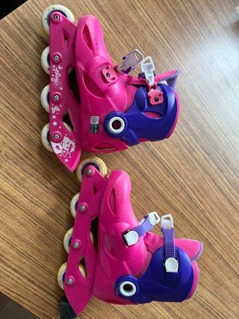 Skeelers meisjes maat 34-36 incl bescherming, Kinderen en Baby's, Speelgoed | Buiten | Rolschaatsen, Kinderen, Ophalen of Verzenden