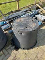 5 Zeer Grote Kunststof Bloempotten - Bieden mag!Ophalen!, Tuin en Terras, Ophalen, Kunststof, Gebruikt, Rond