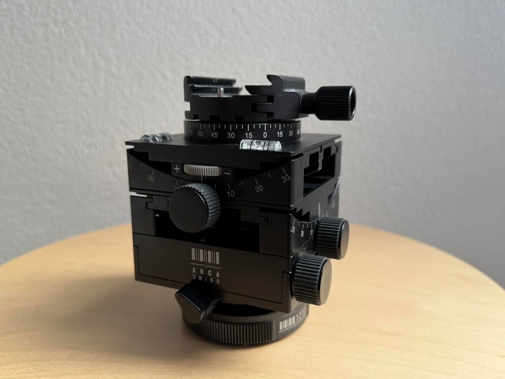 Nieuwstaat Arca Swiss C1 Cube Classic Tripod Head, Audio, Tv en Foto, Fotografie | Statieven en Balhoofden, Ophalen of Verzenden