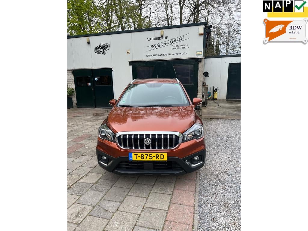 Suzuki S-Cross 1.0 B.jet Exclusive (bj 2019, automaat), Auto's, Suzuki, Bedrijf, Te koop, S-Cross, ABS, Achteruitrijcamera, Airbags