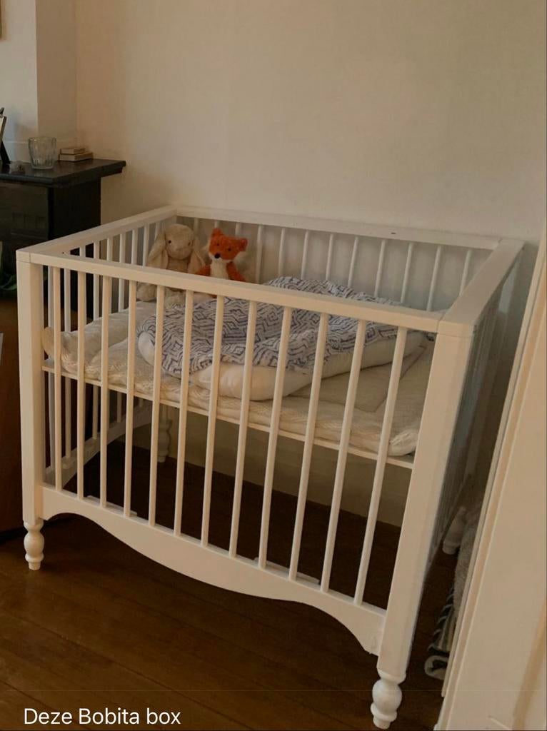 Bobita box, Kinderen en Baby's, Boxen, Ophalen, Gebruikt, Rechthoekig, Boxkleed