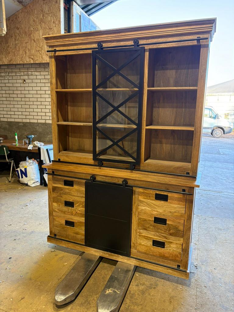 Nieuwe Buffetkast 160 cm breedt €750,-, Ophalen, Nieuw, 25 tot 50 cm, 150 tot 200 cm