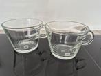 Nespresso cappuccino 2x glas View als nieuw, Glas of Glazen, Ophalen of Verzenden, Overige stijlen, Glas