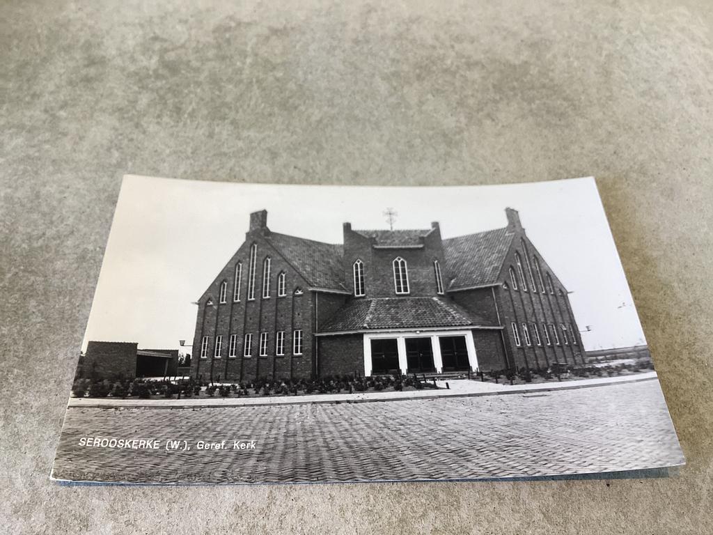 Serooskerke.       Geref. Kerk, Ophalen of Verzenden, 1960 tot 1980, Friesland