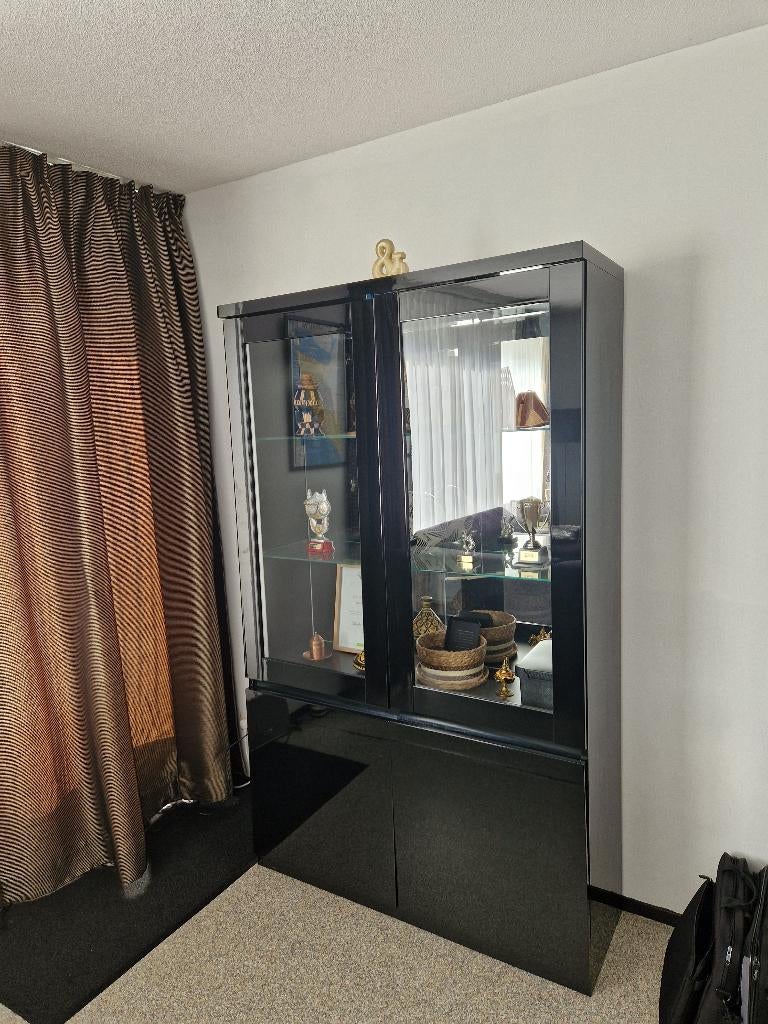 Vitrinekast Rhee, Ophalen, Gebruikt, Chic & stijlvol, Glas