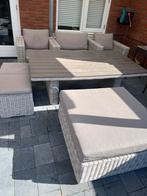 Complete Garden Impressions loungeset met kussens, Ophalen, 4 zitplaatsen, Gebruikt, Loungeset