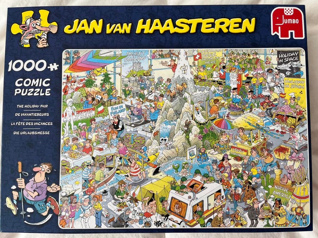 Jan van Haasteren legpuzzel. 1000 stukjes, Hobby en Vrije tijd, Denksport en Puzzels, Ophalen of Verzenden, 500 t/m 1500 stukjes