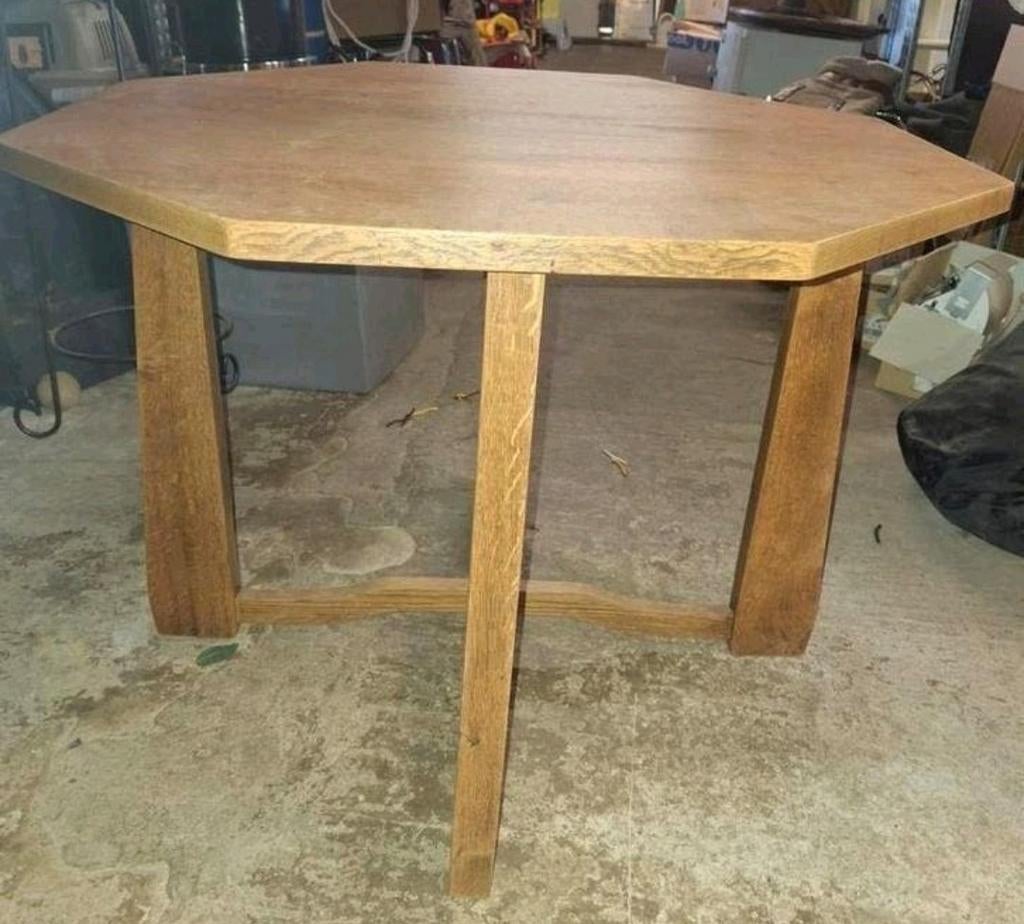 Vintage 8 hoekige salontafel, Ophalen