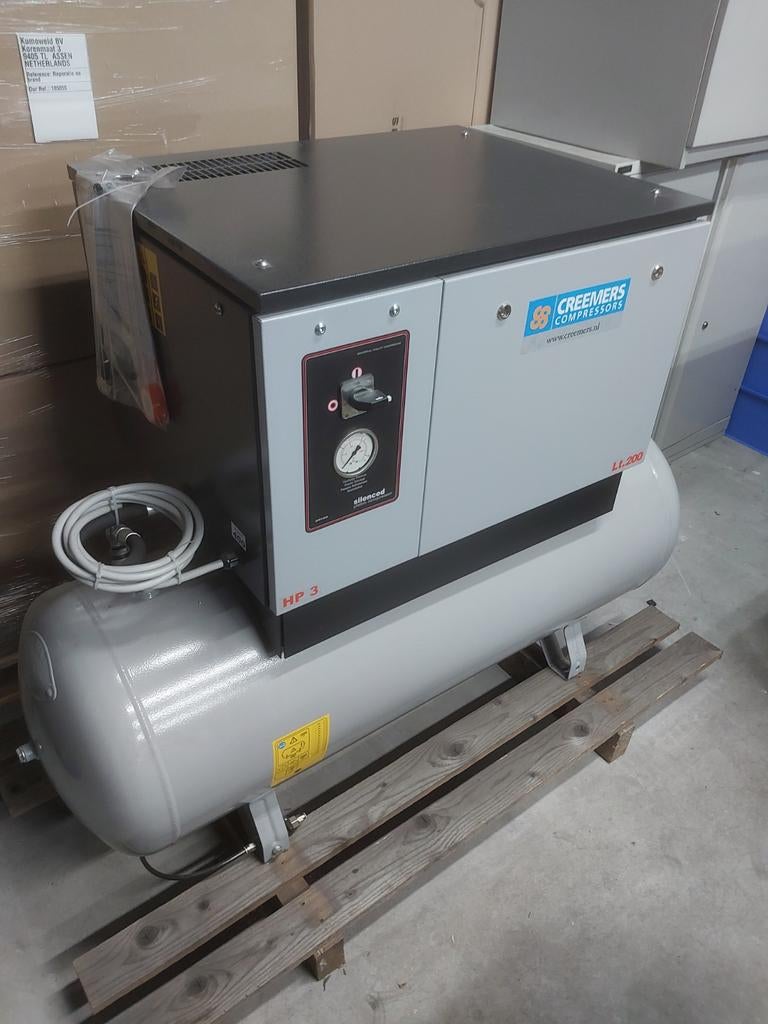 Nieuwe Creemers SGC450/200 compressor geluid gedempt, Ophalen of Verzenden