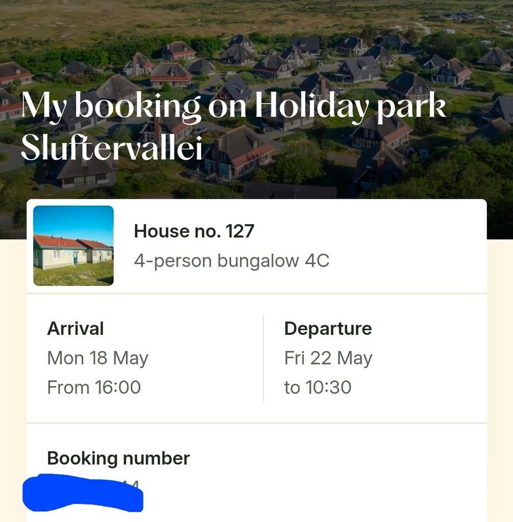 Vakantie Landal, Drie personen of meer, Ticket of Toegangskaart