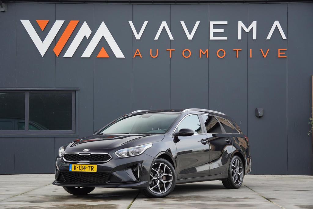 Kia Ceed Sportswagon 1.0 T-GDi GT-Line GT Line Edition 2021, Voorwielaandrijving, Gebruikt, Leder en Stof, Zwart