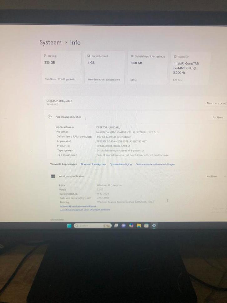 Krachtige Game PC - Intel i5-4460, 8GB RAM, 4GB GPU, Computers en Software, Desktop Pc's, Gebruikt, 3 tot 4 Ghz, HDD, 8 GB, Met videokaart