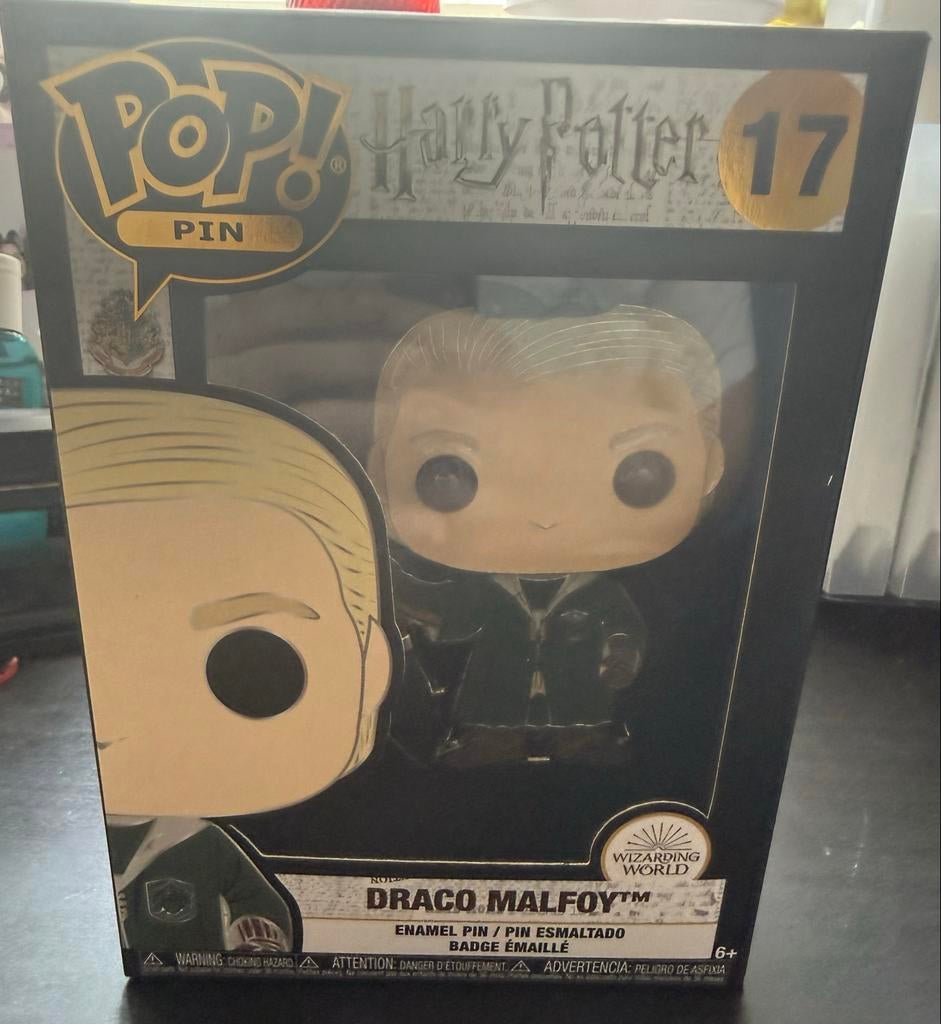 POP pin Harry Potter Draco Malfoy, Ophalen of Verzenden, Nieuw, Overige typen