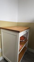 IKEA - TORNVIKEN - Klein Keukeneiland, Huis en Inrichting, Ophalen, Zo goed als nieuw, Rvs of Chroom