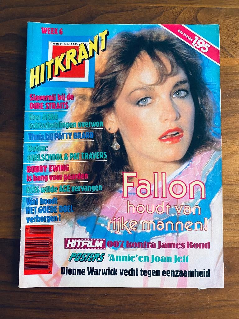 Hitkrant (10 Februari 1983 - Week 6) ‘Fallon, Dynasty’ Cover, Ophalen of Verzenden, Gelezen, Muziek, Film of Tv