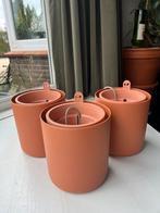 3x Elho kruidenbak voor groene kruiden, Tuin en Terras, Ophalen, Kunststof, Rond, Zo goed als nieuw