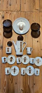 Nutroma klokkenservies, jaren 70, vintage servies, Antiek en Kunst, Antiek | Servies compleet, Ophalen of Verzenden