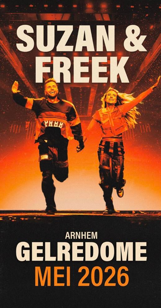 Suzan & Freek Tickets Gelredome 29 mei, Tickets en Kaartjes, Twee personen, Mei, Pop