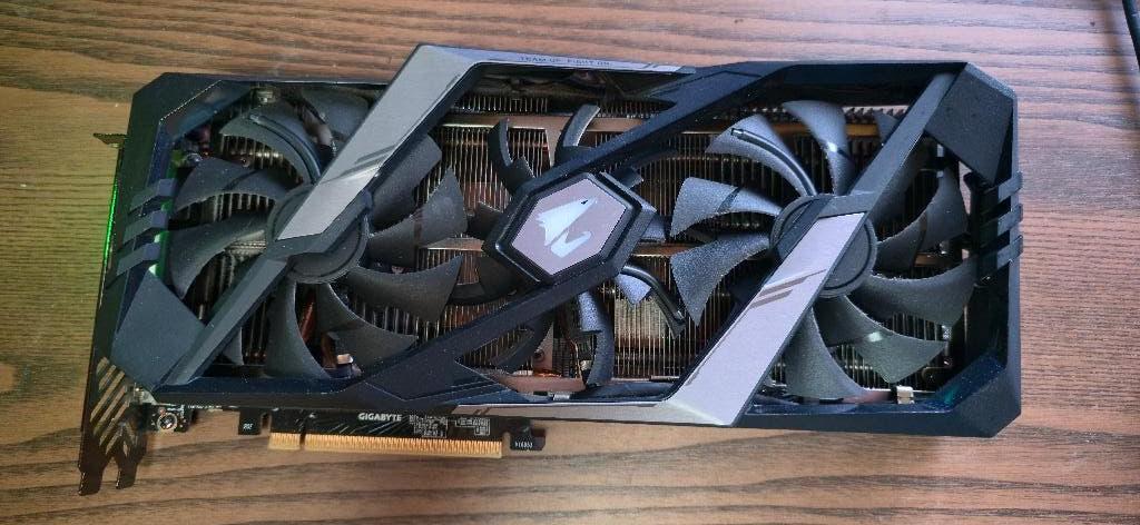 Gigabyte AORUS GeForce RTX 2060 Super 8G Videokaart | GPU, Computers en Software, Videokaarten, PCI-Express 3, Gebruikt, GDDR6