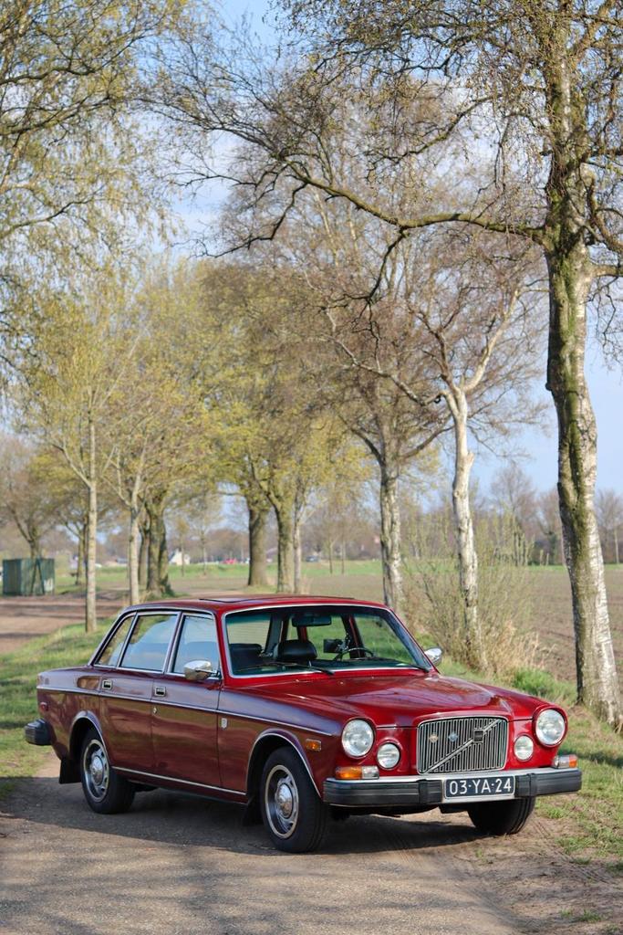 Volvo 164 1975 Rood, Auto's, 1200 kg, Particulier, Sedan, Te koop